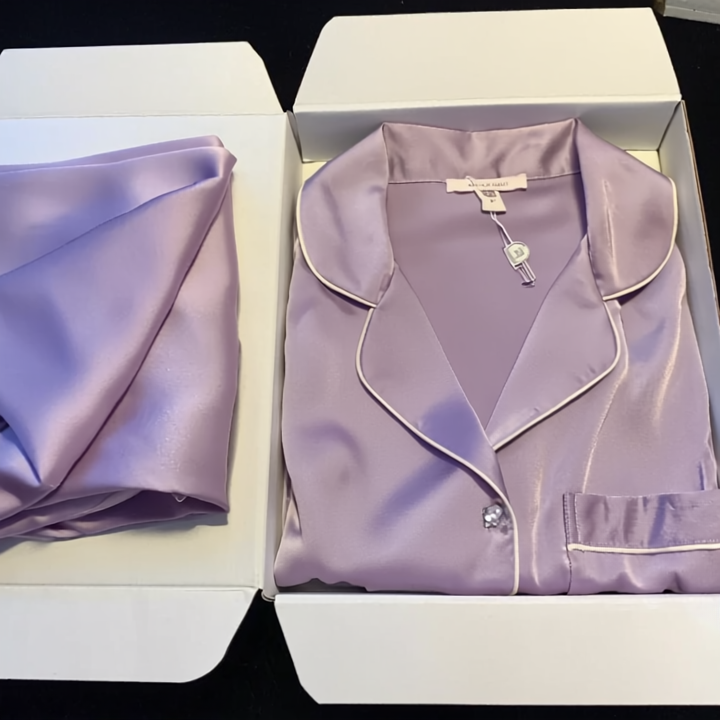 Satin Dream Set — Lavender Haze