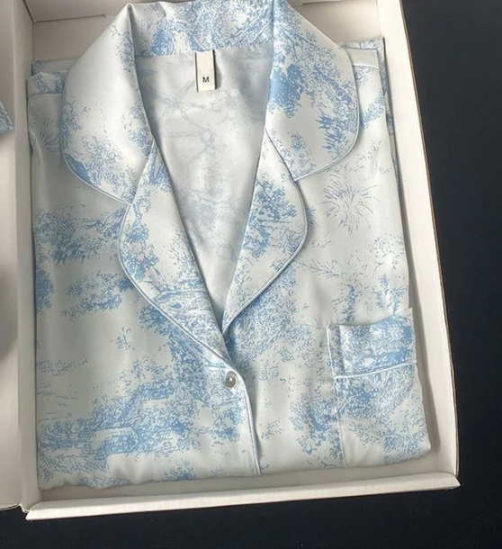 Satin Dream Set — Bleu Étoile